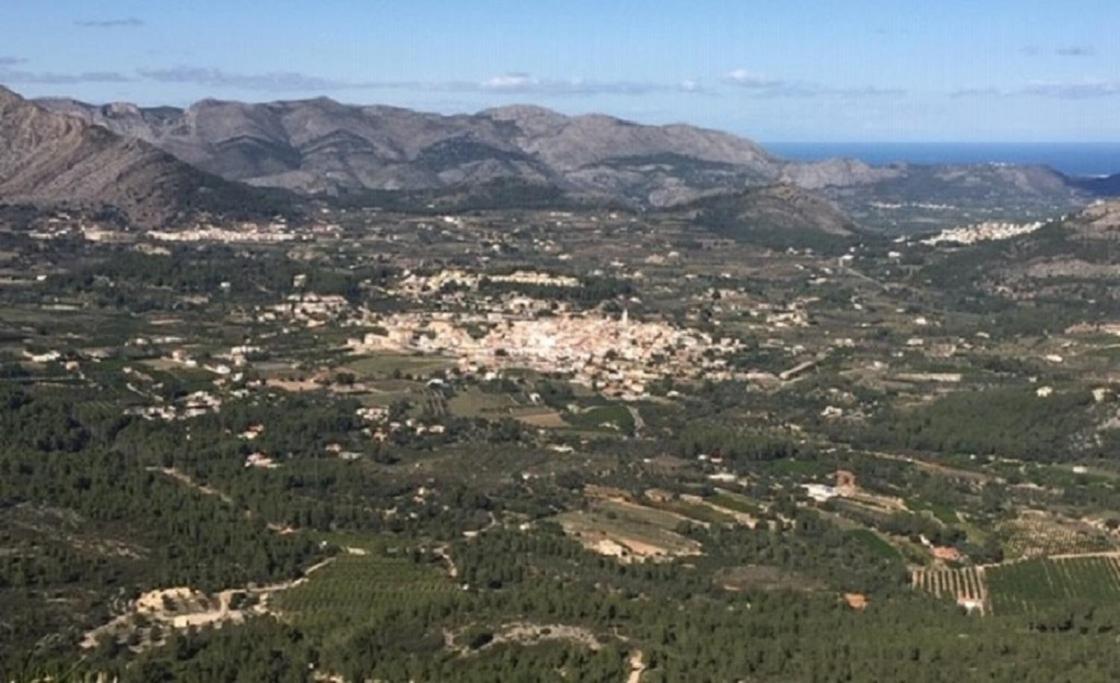 One Bed Apartment Overlooking Jalon Valley, Costa Blanca Alcalalí Eksteriør bilde